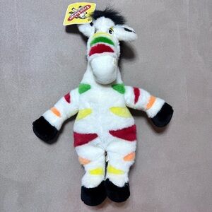 Fruit Stripe Gum Zebra 1990 Plush 17” Yipes Beech Nut Planters Life Savers RARE